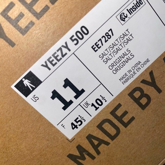 Adidas Yeezy 500 Sneakers - Light Gray - Picture 4 of 4